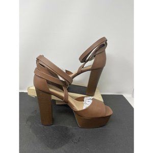 Shoedazzle Women’s Roselinda Cognac Dress Sandals Shoes Size 9